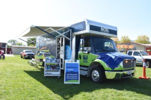 Bookmobile at Apple Blossom