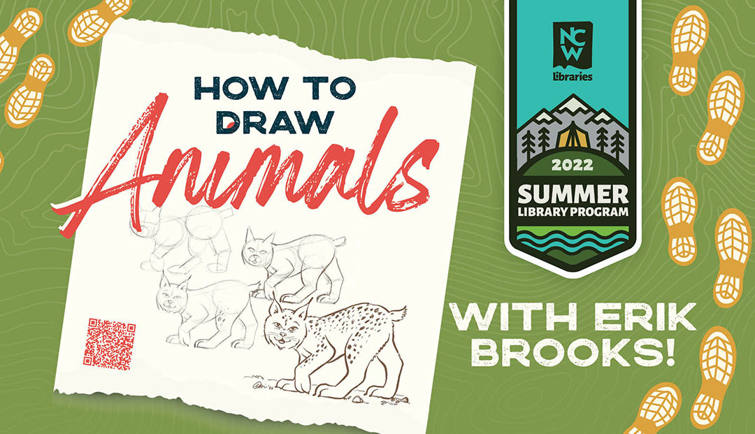Aprende a dibujar con el autor/ilustrador Erik Brooks