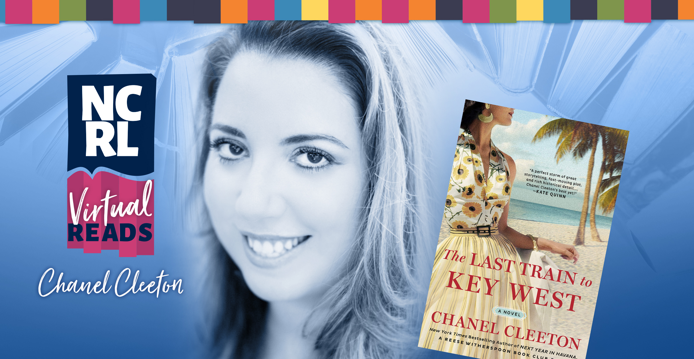 Virtual Author Talk: Chanel Cleeton » NCW Libraries %