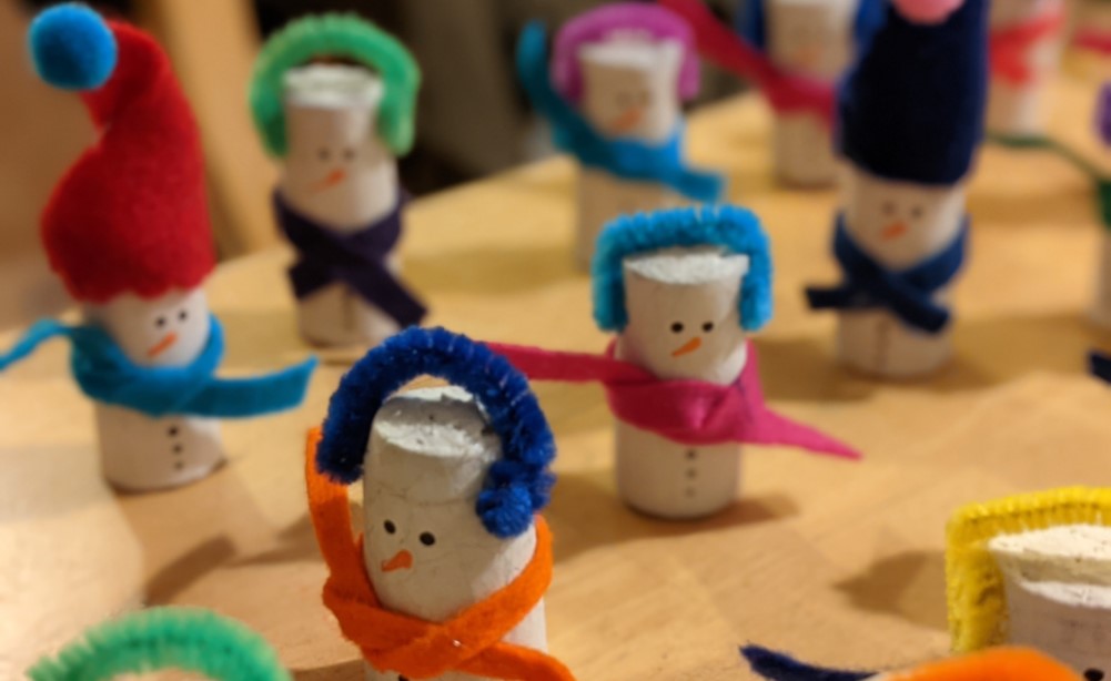 Cork Snow People — A Fun & Easy Family Craft