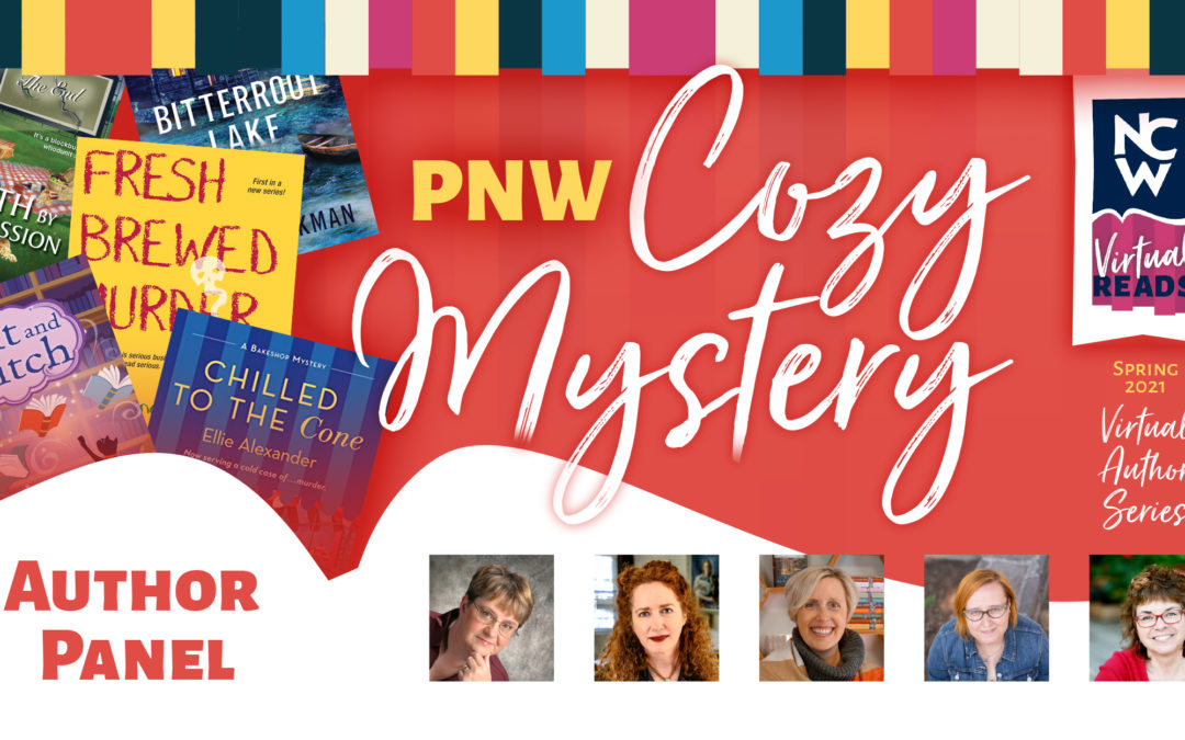 Panel de autores de PNW Cozy Mystery