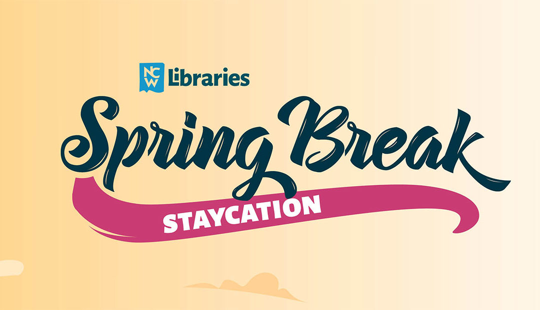 ¡Vacaciones de primavera en la biblioteca!