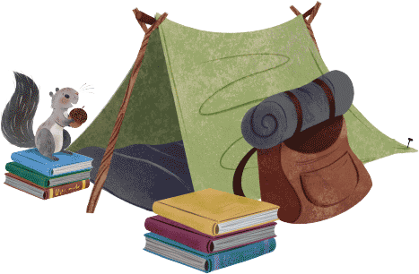 El programa de la biblioteca de verano la lectura colorea el eslogan de tu mundo