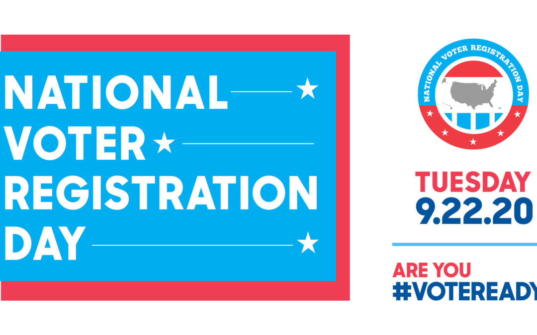 It’s National Voter Registration Day